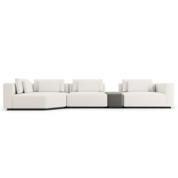 Modular 4 - Piece Sectional with Ottoman